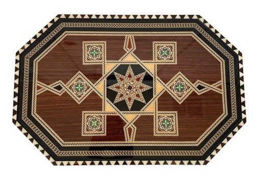 Vintage exotic wood marquetry - vintage,